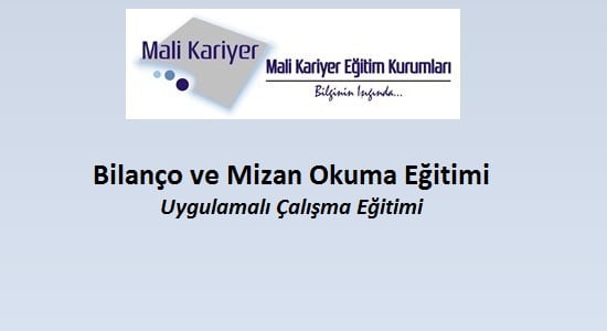 Bilanço ve Mizan Okuma Eğitimi