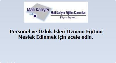 Personel ve Özlük İşleri Uzmanı Eğitimi